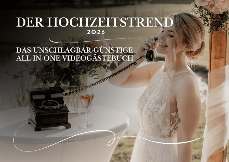 Das 4-in-1 Gästebuch für deine Hochzeit – Erinnerungen festhalten, Geld sparen und Premium-Qualität genießen